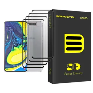 Somastel SD Glass MIX004 Screen Protector For Samsung Galaxy A80 Pack Of 4