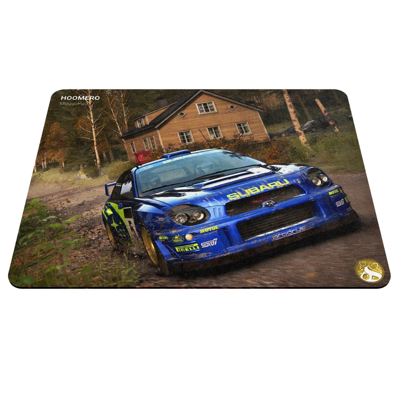 ماوس پد هومرو مدل A6538 طرح بازی ماشین رالی
