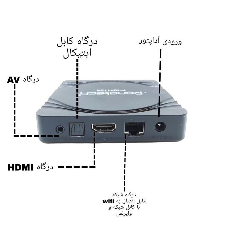 اندروید باکس پاناتک مدل P-DJ44A