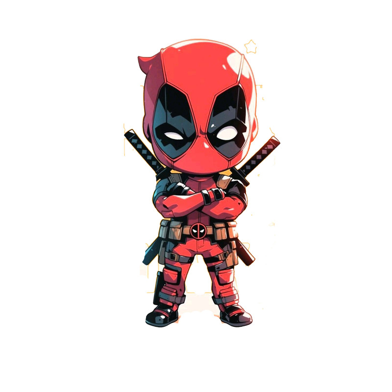 استیکر لپ تاپ و موبایل مدل سریال طرح Deadpool کد 2543