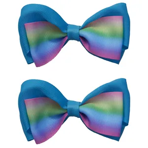 گیره مو دخترانه مدل پاپیون مجموعه 2 عددی