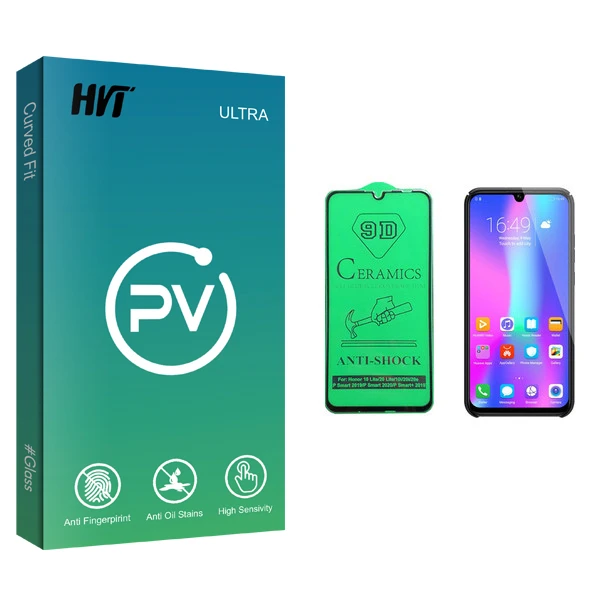 محافظ صفحه نمایش سرامیکی اچ وی تی مدل PV glass مناسب برای گوشی موبایل آنر 10lite