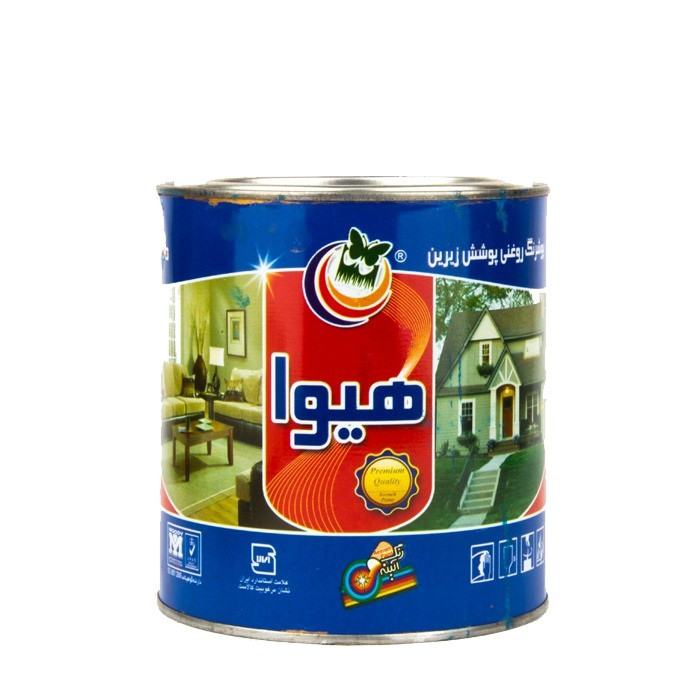 رنگ روغن سبز روشن هیوا مدل 06 حجم 300 میلی لیتر