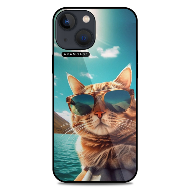 کاور آکام مدل AMC-WA13M-CATS13 مناسب برای گوشی موبایل اپل iPhone 13 Mini