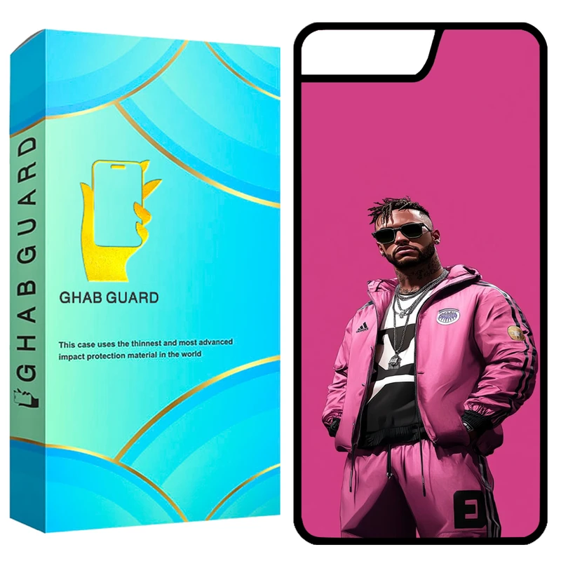 کاور قاب گارد طرح نیمار مدل GCHP7P مناسب برای گوشی موبایل اپل iPhone 7 Plus / 8 Plus