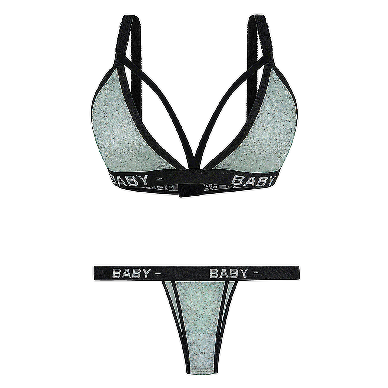 ست شورت و سوتین زنانه کد B-A-T