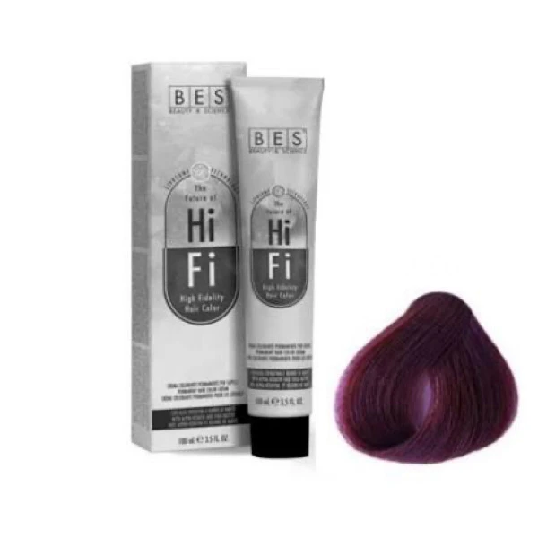 رنگ مو بس مدل hifi شماره ۵.۵۶ حجم 100 میلی لیتر رنگ ماهاگونی