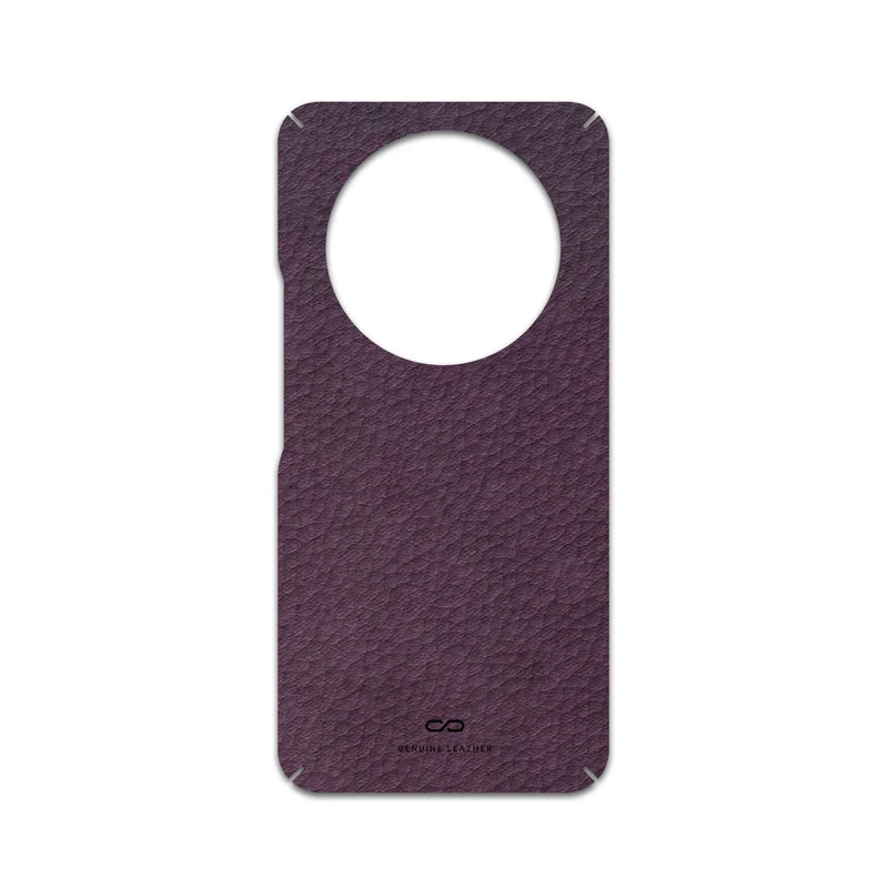 برچسب پوششی ماهوت مدل Purple-Leather مناسب برای گوشی موبایل آنر X9c