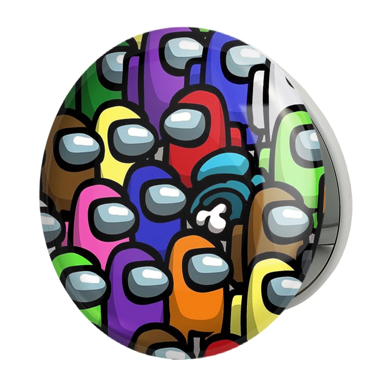 آینه جیبی خندالو طرح امانگ آس Among Us مدل تاشو کد 10305 