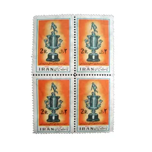 تمبر یادگاری مدل فوتبال جوانان کد IR-1191 مجموعه 4 عددی