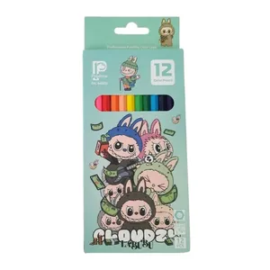 مداد رنگی 12 رنگ مدل لبوبو کد 001