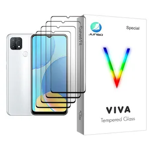 Junbo Viva Glass MIX004 Screen Protector For Oppo A35 Pack Of 4