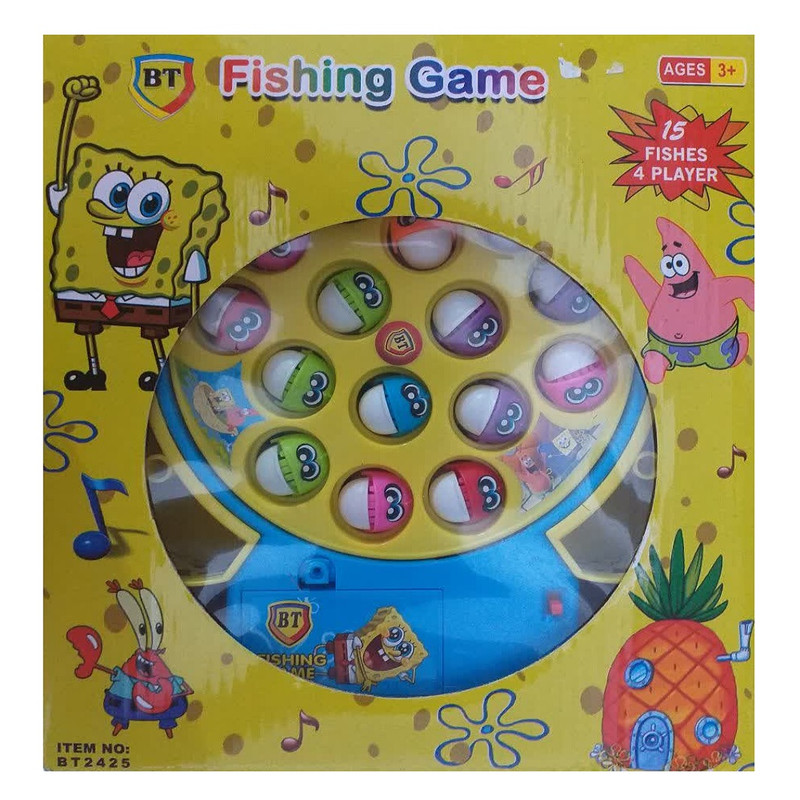 بازی آموزشی مدل فیشینگ طرح باب اسفنجی کد 001