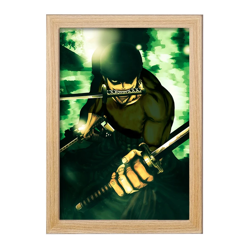 تابلو خندالو مدل زورو انیمه وان پیس One Piece  کد 17269