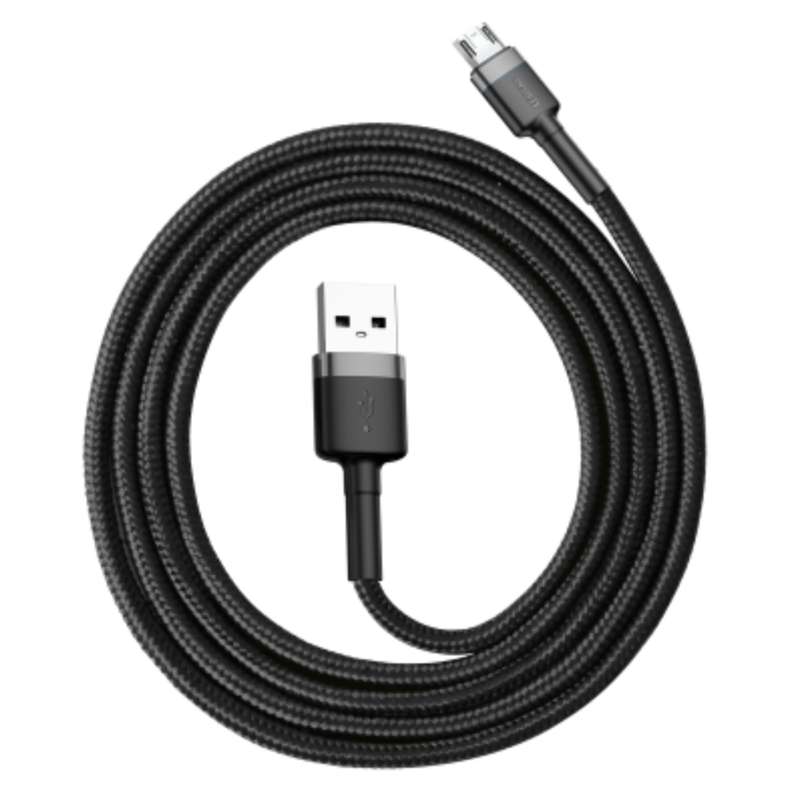 کابل تبدیل USB به microUSB باسئوس مدل CAMKLF طول 2 متر