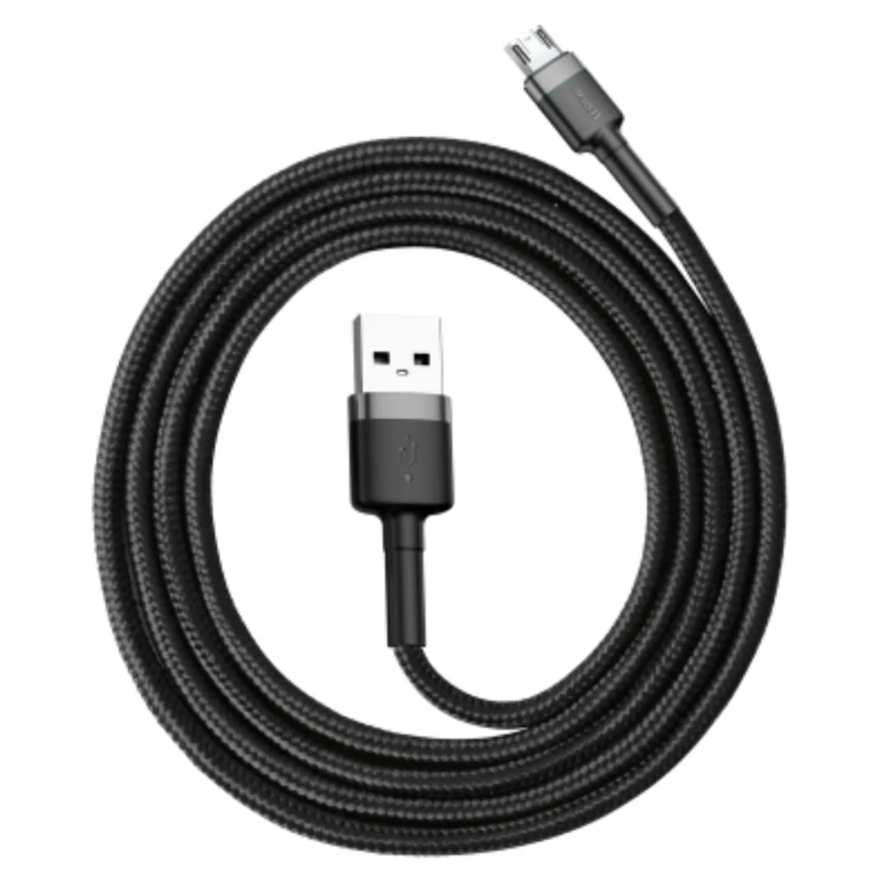 کابل تبدیل USB به microUSB باسئوس مدل CAMKLF طول 2 متر