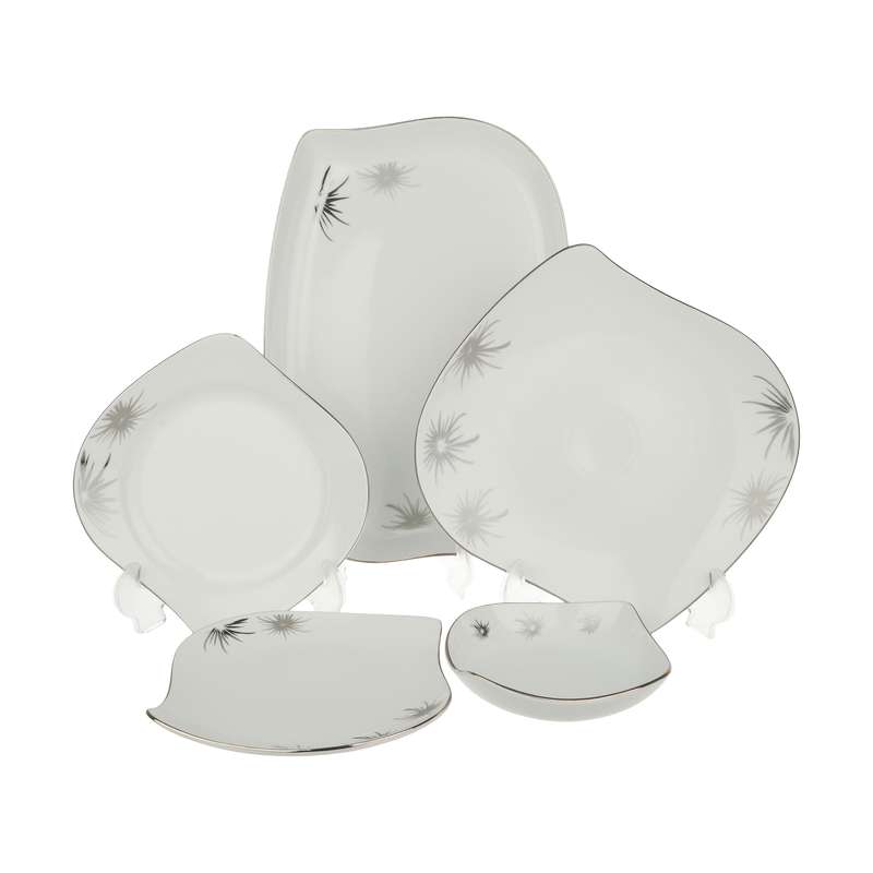 سرویس 25 پارچه چینی مقصود مدل استار پلاتین ورژن 1