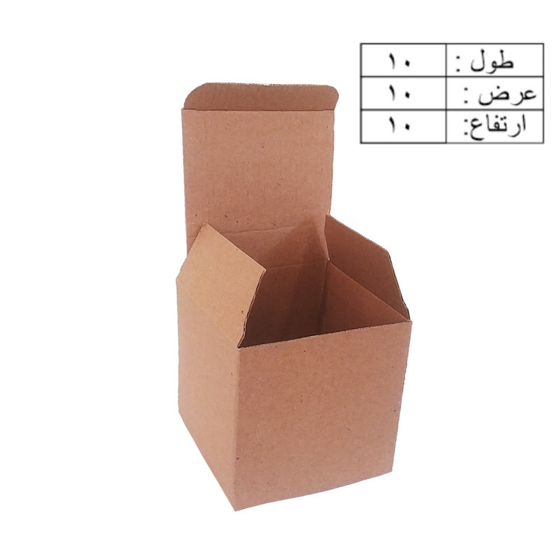 کارتن بسته بندی مدل d85_10×10×10 بسته 10 عددی