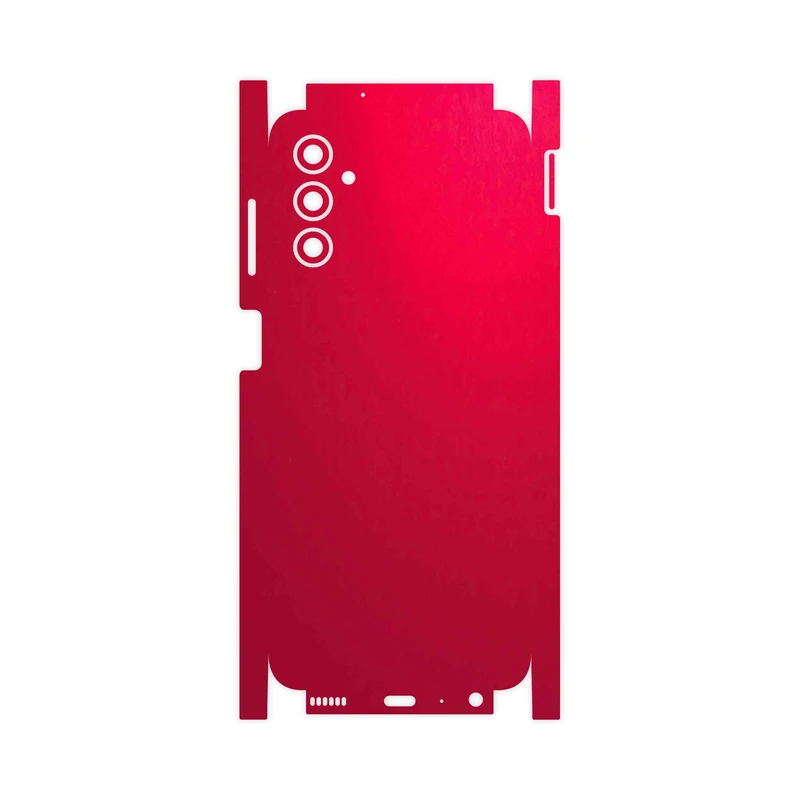 برچسب پوششی ماهوت مدل Matte-Warm-Red-FullSkin مناسب برای گوشی موبایل سامسونگ Galaxy M13 (India)