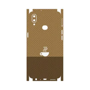 MAHOOT Minimal Cup of Coffee Icon-FullSkin Cover Sticker for Samsung Galaxy A10s