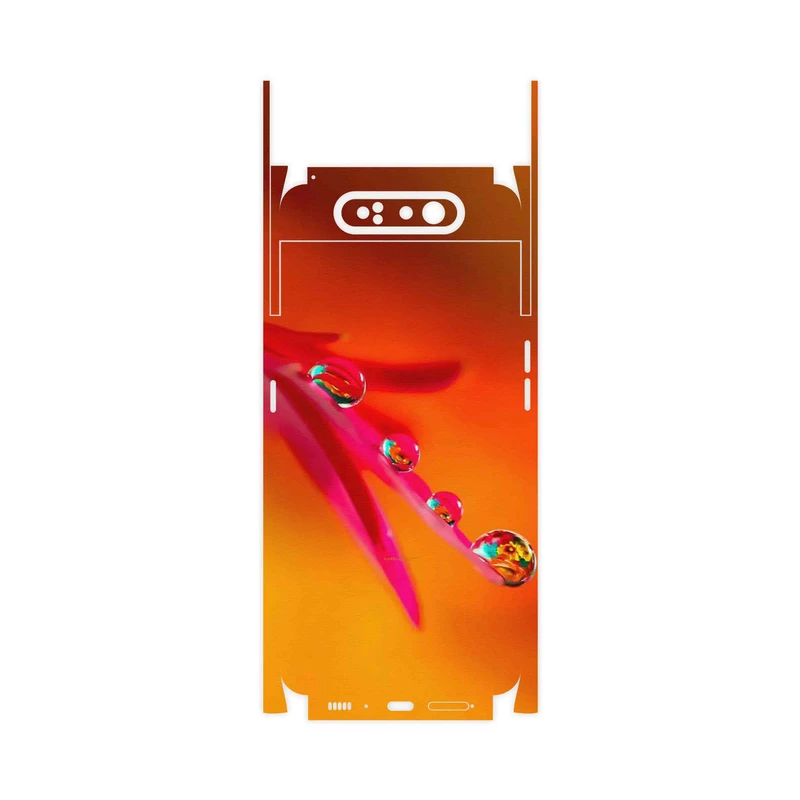 برچسب پوششی ماهوت مدل Plant dew-FullSkin مناسب برای گوشی موبایل سامسونگ Galaxy A80