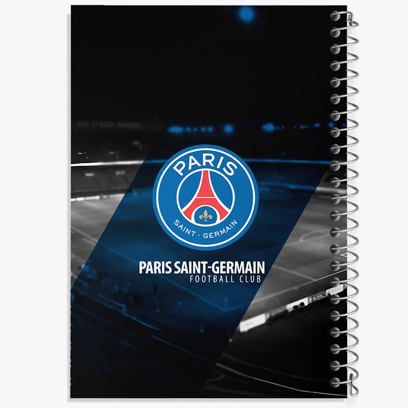 دفتر مشق 100 برگ خندالو طرح پاری سن ژرمن (Paris Saint Germain) کد F6897