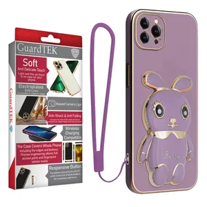 Guardtek Bunny Strap Cover for Apple iPhone 13 Pro 