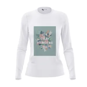 تی شرت آستین بلند زنانه مدل گل