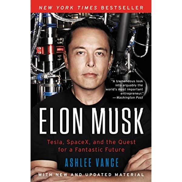 کتاب Elon Musk اثر Ashlee Vance انتشارات HarperCollins Publishers Inc.