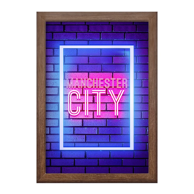 تابلو خندالو طرح باشگاه منچستر سیتی کد 26763