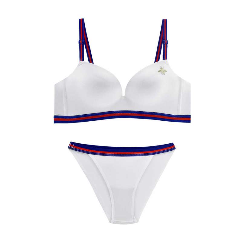 ست شورت و سوتین زنانه مدل اسپرت رنگ سفید