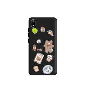 کاور طرح خرس شکلاتی کد m2729 مناسب برای گوشی موبایل شیائومی Redmi 7A