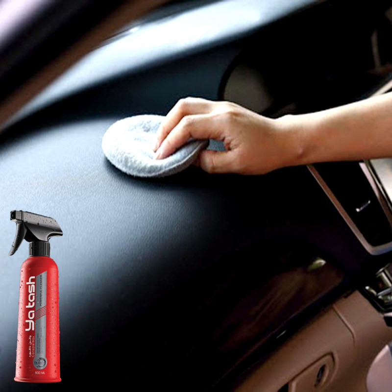 واکس لاستیک و واکس داشبورد و براق کننده بدنه خودرو یاتاش مدل تریگر دار حجم 500 میلی لیتر مجموعه 3 عددی