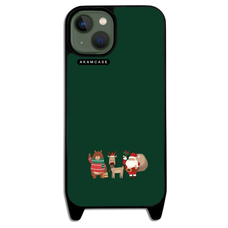 کاور آکام مدل AMCWLA13-CHRISTMAS3 مناسب برای گوشی موبایل اپل iPhone 13