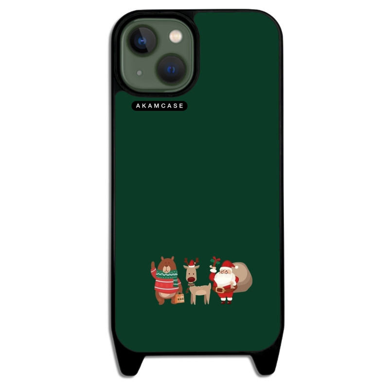 کاور آکام مدل AMCWLA13-CHRISTMAS3 مناسب برای گوشی موبایل اپل iPhone 13