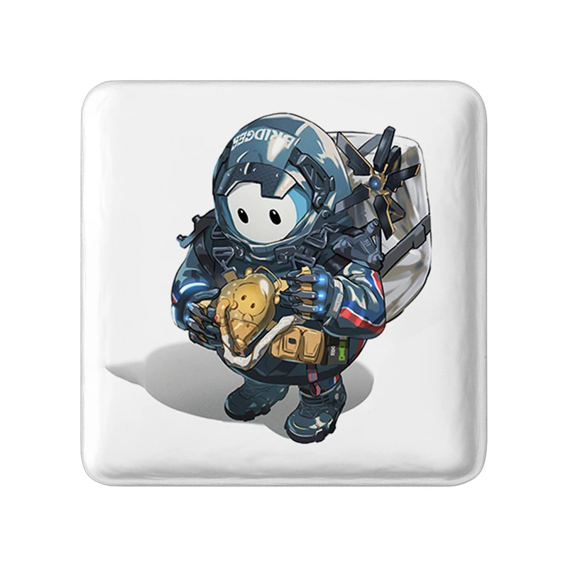 پیکسل خندالو طرح بازی فال گایز (Fall Guys) مدل مربعی کد 32792