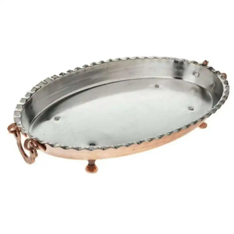 مرغ خوری مسی  مدل بیضی کد BO5