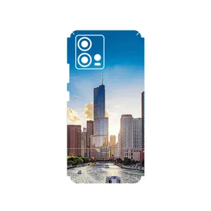 MAHOOT City of Chicago Cover Sticker for Motorola Edge 30 Fusion