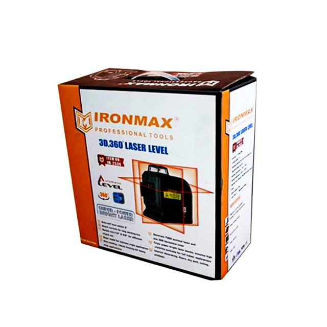 تراز لیزری سه بعدی آیرون مکس مدل IM-2536-360-3D-12LINE تراز لیزری سه بعدی آیرون مکس مدل IM-2536-360-3D-12LINE