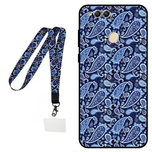 Megafone Paisley 0026 Cover For Honor 7x Mobile Neckband
