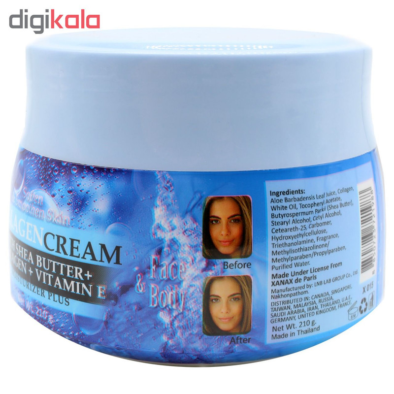 کرم جوان کننده صورت زاناکس مدل کلاژن وزن 210 گرم کرم جوان کننده صورت زاناکس مدل کلاژن وزن 210 گرم