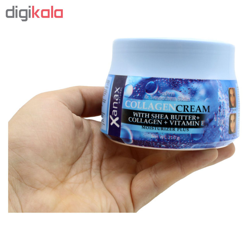 کرم جوان کننده صورت زاناکس مدل کلاژن وزن 210 گرم کرم جوان کننده صورت زاناکس مدل کلاژن وزن 210 گرم
