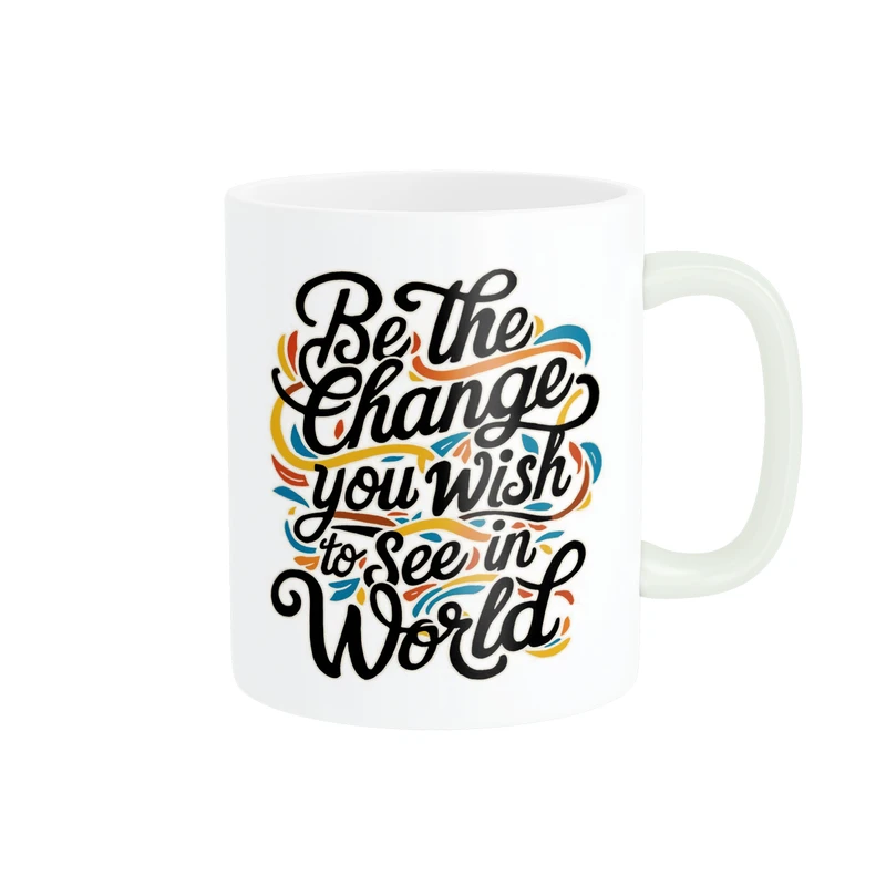 ماگ پاد آفرین مدل نوشته دار کد DKC1027