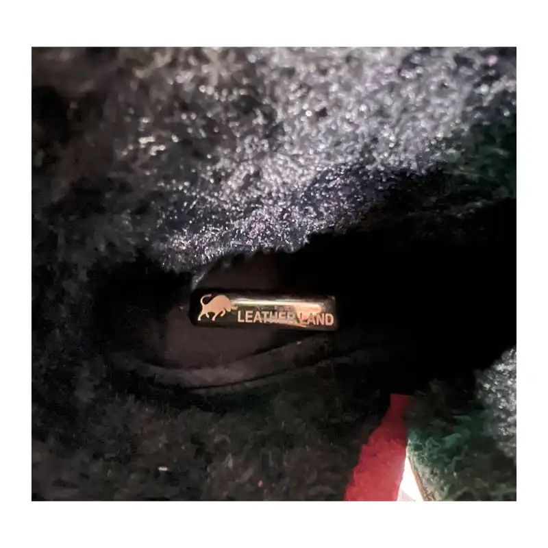 نیم بوت زنانه سرزمین چرم مدل کد 145301 رنگ قرمز