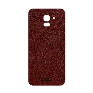 Natural Leather Cover Sticker for Samsung J6