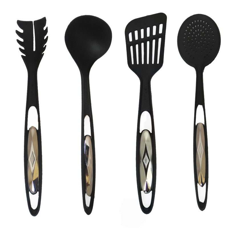 سرویس 4 پارچه کفگیر و ملاقه مدل N01 سرویس 4 پارچه کفگیر و ملاقه مدل N01