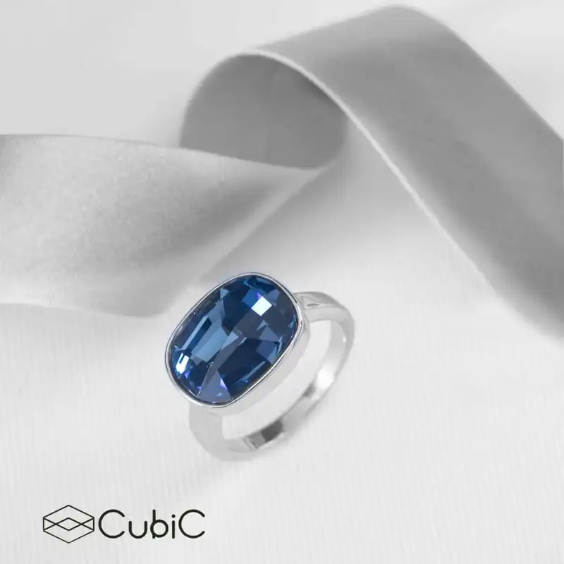 انگشتر زنانه کوبیک مدل QR-481055