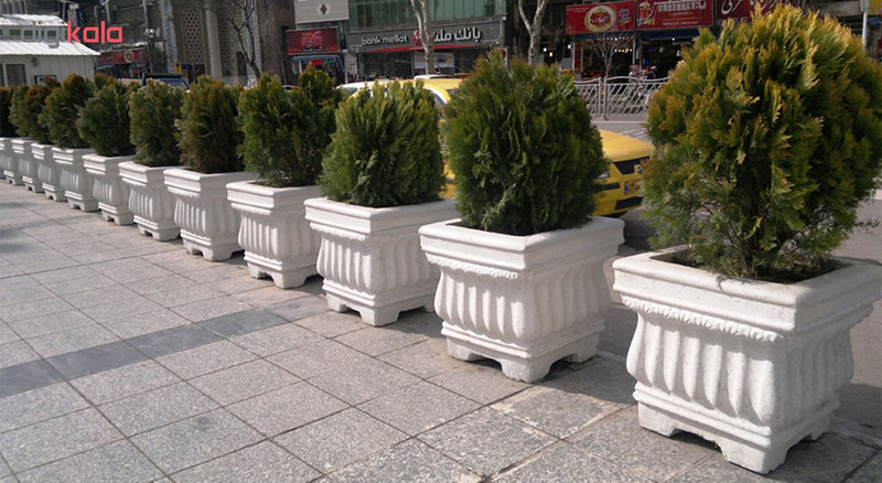 گلدان بتنی مدل رضوی طرح مربع بسته 5 عددی گلدان بتنی مدل رضوی طرح مربع بسته 5 عددی