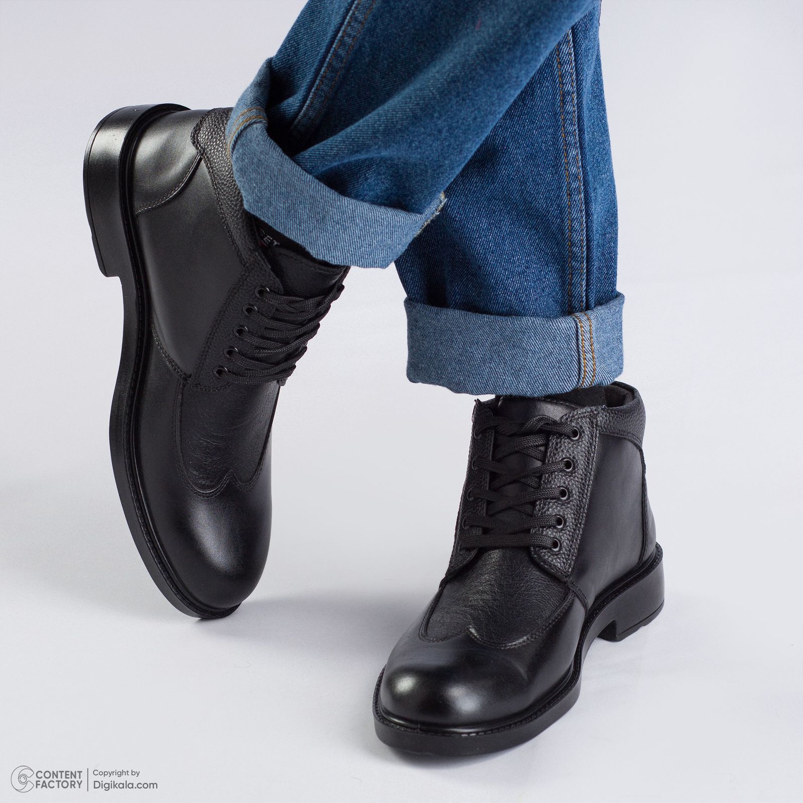 نیم بوت مردانه کفش سعیدی مدل 527GH -  - 2