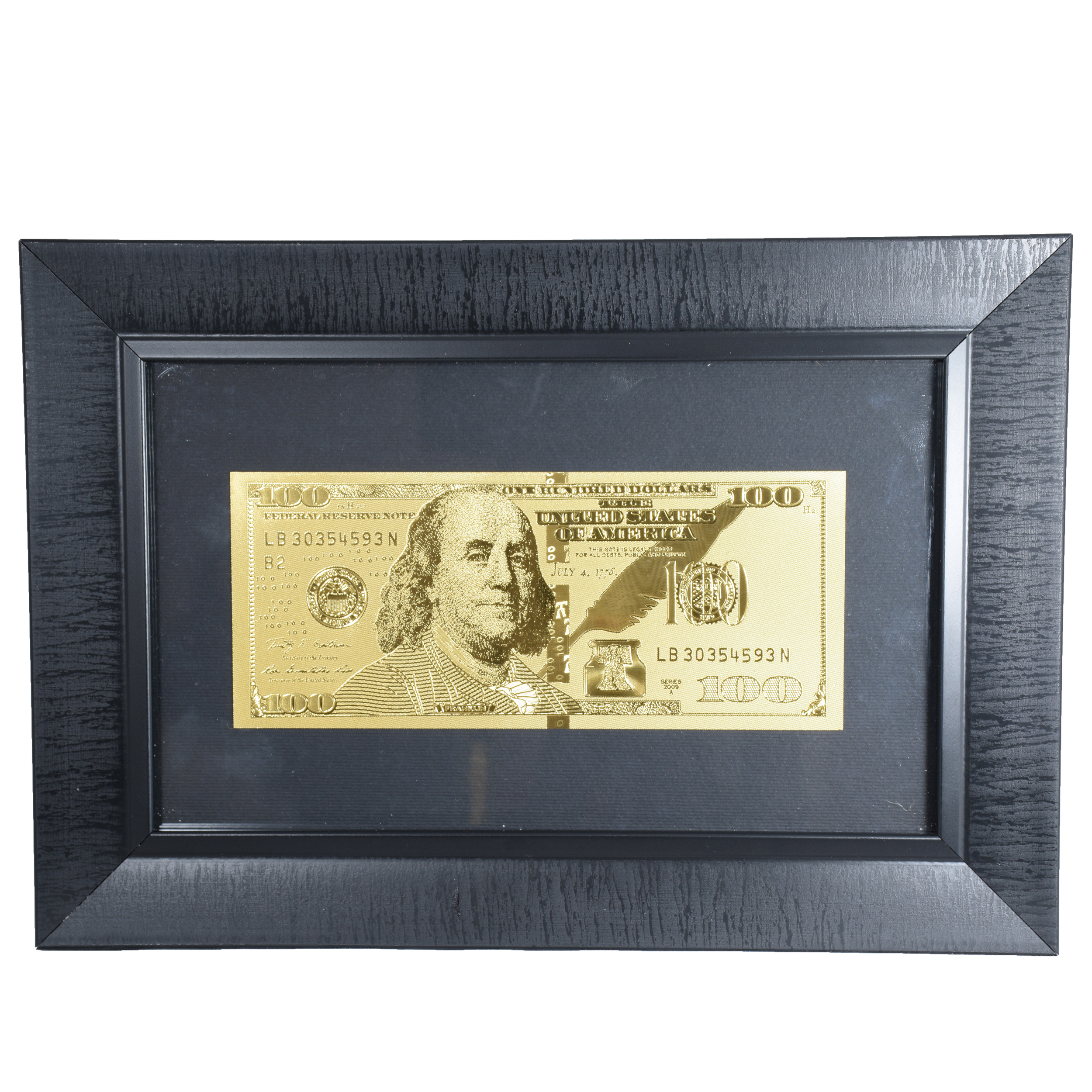 قاب عکس طرح دلار طلایی مدل Frame Golden Dollar